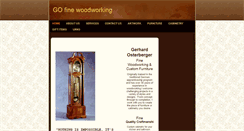 Desktop Screenshot of finewoodworkinghawaii.com